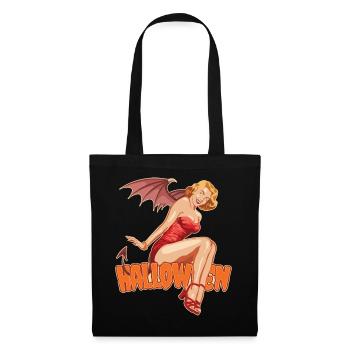 Halloween Vampire Lady Scary Trick or Treat Outfit - Tote Bag - black - Front