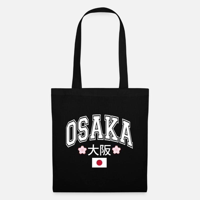 Osaka - Stoffbeutel - Schwarz