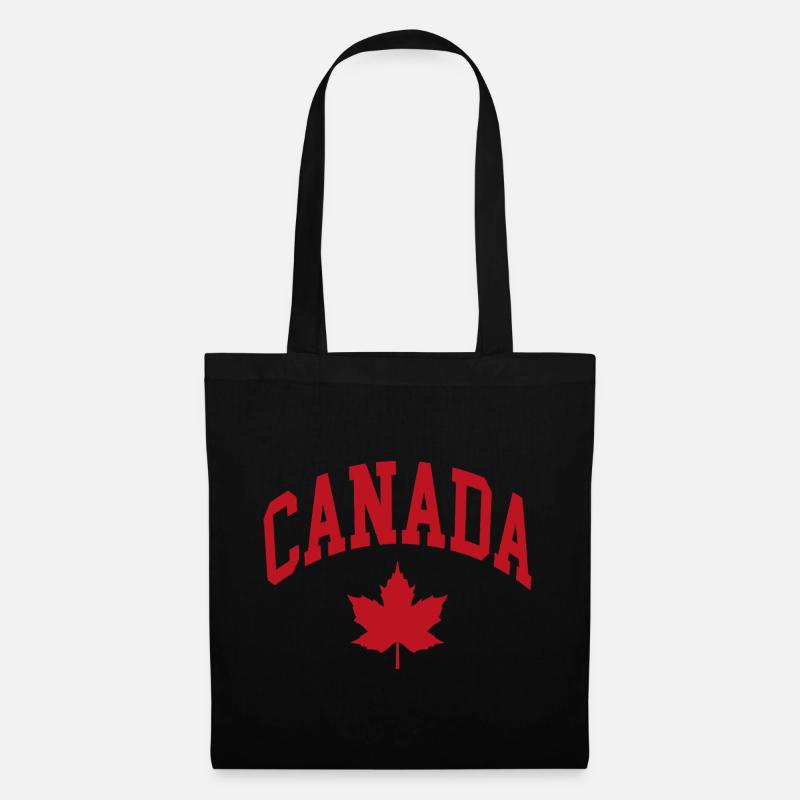 Canada Canada Flag - Tote Bag - black