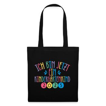 I'm now a kindergarten child 2025 - Tote Bag - black - Front