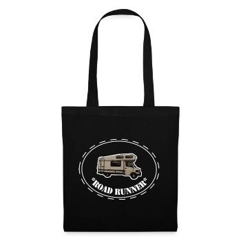 Wohnmobil - Stoffbeutel - Schwarz - Vorne