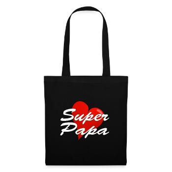 Super dad - Tote Bag - black - Front