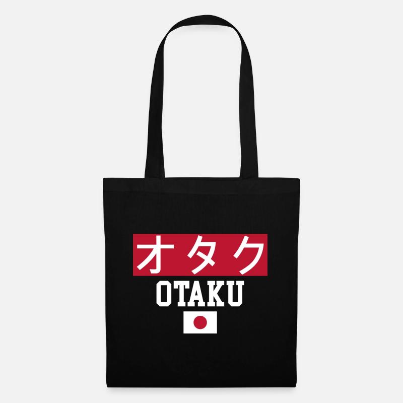 Otaku - Stoffbeutel - Schwarz