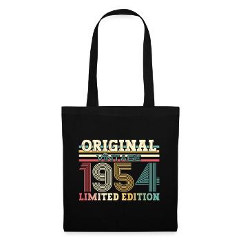 Original 1954 Millésime 1954 70e anniversaire 1954 - Sac en tissu - noir - Devant