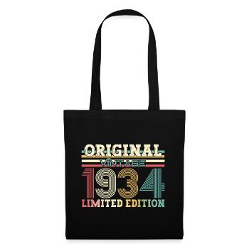 Original 1934 Vintage 1934 90th Birthday 1934 - Tote Bag - black - Front