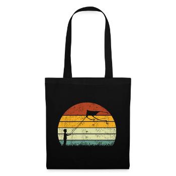 Kite flying Kite flying Vintage - Tote Bag - black - Front