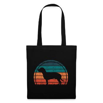 Hanoverian Hanover Sweat Dog Vintage Retro - Tote Bag - black - Front
