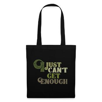 JE NE SUIS PAS ENCORE ASSEZ - Sac en tissu - noir - Devant