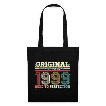 25e anniversaire Original Février Année 1999 - Sac en tissu - noir - Devant