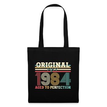 Original May 1984 Vintage 1984 Birthday 1984 - Tote Bag - black - Front