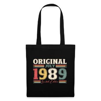 35th Birthday Original 1989 Vintage 1989 - Tote Bag - black - Front