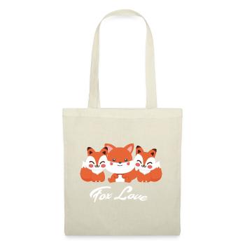 Fuchs - Stoffbeutel - Natur - Vorne