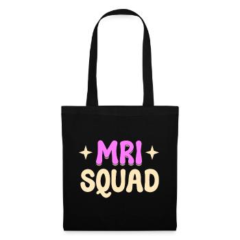 MRI Squad RAD Tech - Stoffbeutel - Schwarz - Vorne