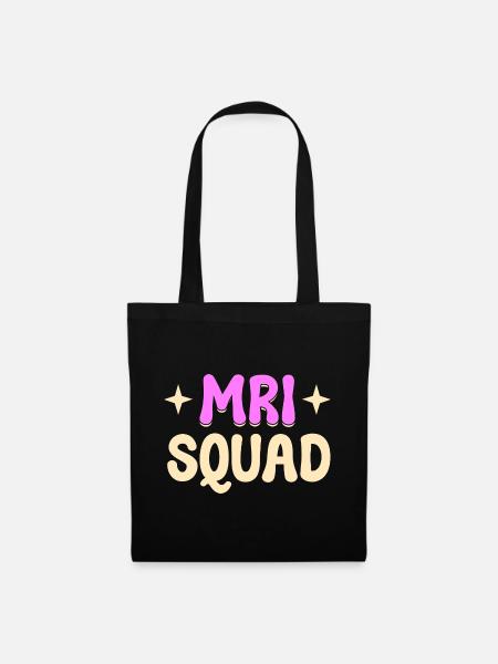 MRI Squad RAD Tech - Stoffbeutel - Schwarz