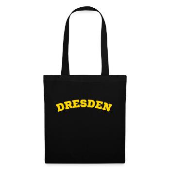 Dresde - Sac en tissu - noir - Devant