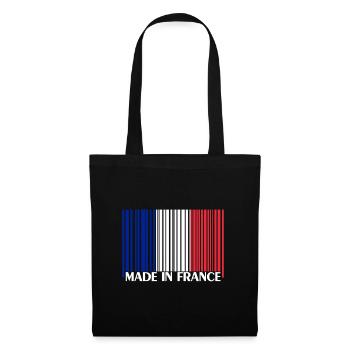 Made in france - Stoffbeutel - Schwarz - Vorne