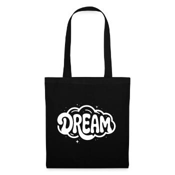 Dream - Cool Dreamy Logo - Tote Bag - black - Front