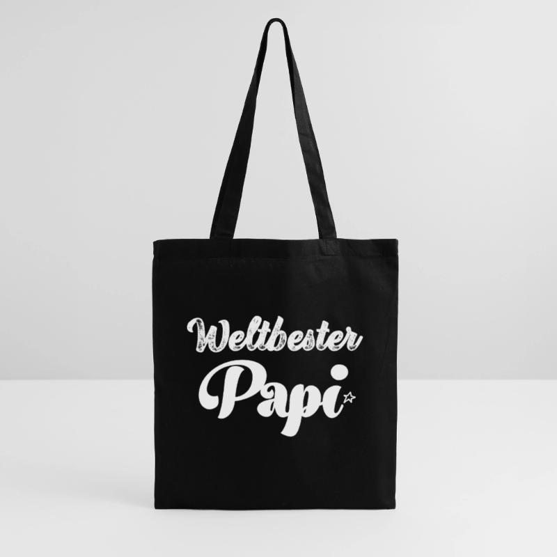 Weltbester Papi Papa Saurus Papi Schweiz Stoffbeutel