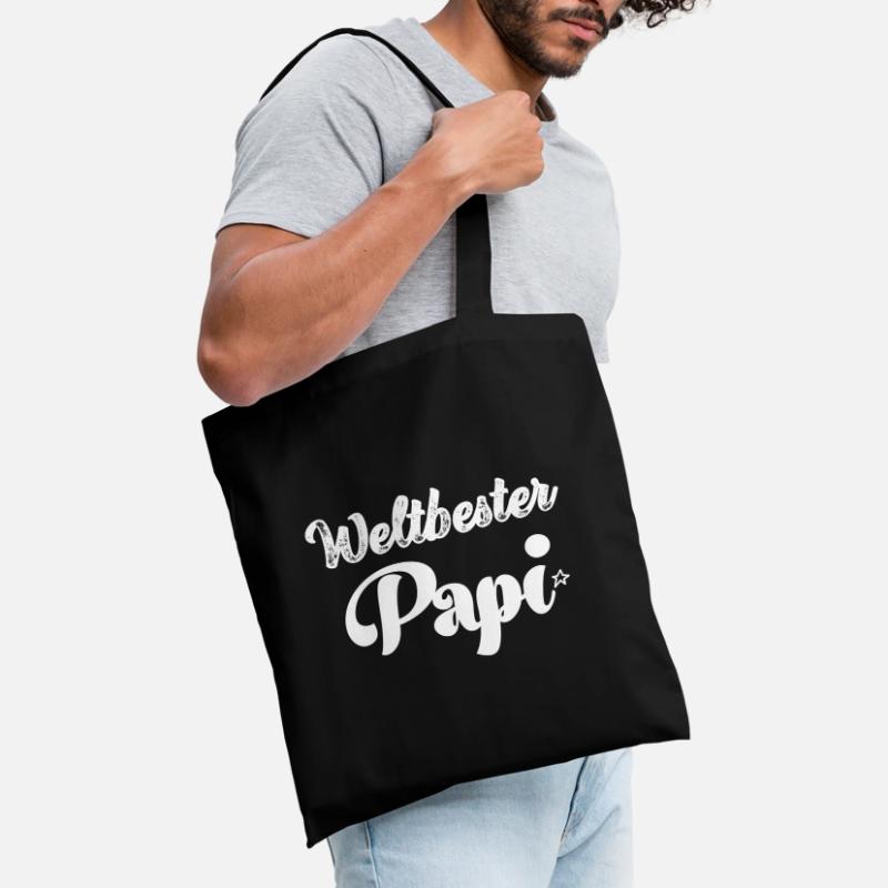 Weltbester Papi Papa Saurus Papi Schweiz Stoffbeutel