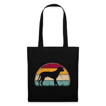 Schwarzwildbracke Slovenský Kopov Retro Vintage - Stoffbeutel - Schwarz - Vorne