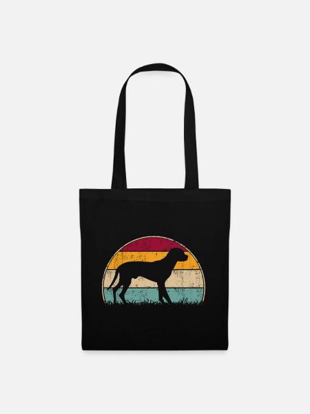 Schwarzwildbracke Slovenský Kopov Retro Vintage - Stoffbeutel - Schwarz