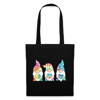 Tenue de Noël Cnomies - Sac en tissu - noir - Devant