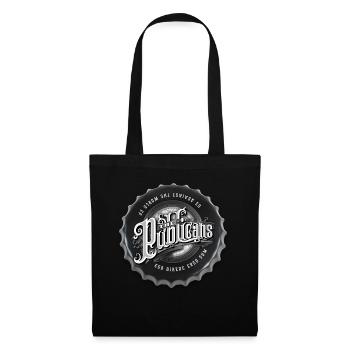 Publicans Bottle Top Logo - Stoffbeutel - Schwarz - Vorne