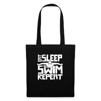 Maillot de bain de piscine - Sac en tissu - noir - Devant