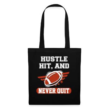 American Football - Tote Bag - black - Front
