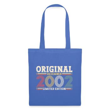 21st Birthday December Born in 2002 - Tote Bag - light blue - Front