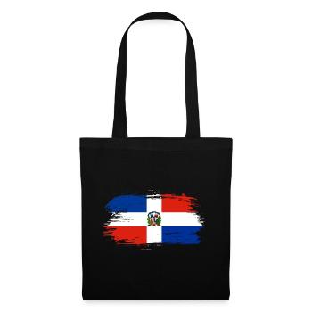 Dominican Republic flag flag - Tote Bag - black - Front
