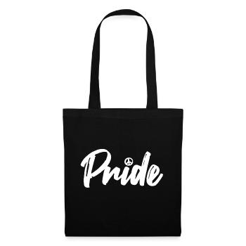 Pride Peace - Stoffbeutel - Schwarz - Vorne