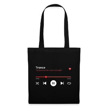 Trance - Tote Bag - black - Front