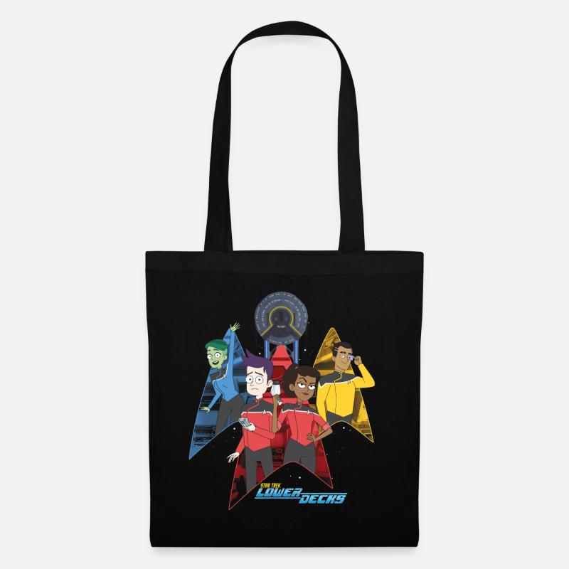 Star Trek Lower Decks Crew - Tote Bag - black