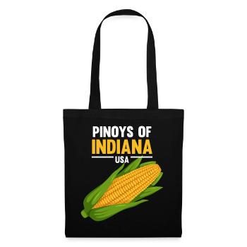 Design Indiana Fil-Am pour les fiers Pinoys - Sac en tissu - noir - Devant