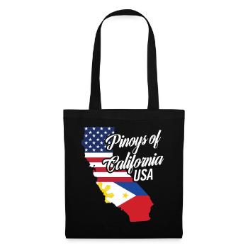 Filipinos of California Design for Proud Fil-Ams - Tote Bag - black - Front