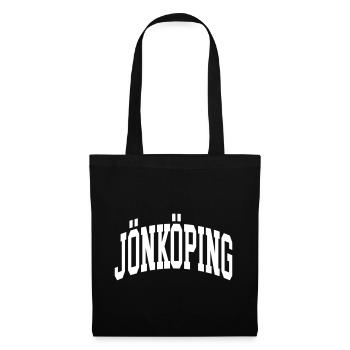 Jönköping - Stoffbeutel - Schwarz - Vorne