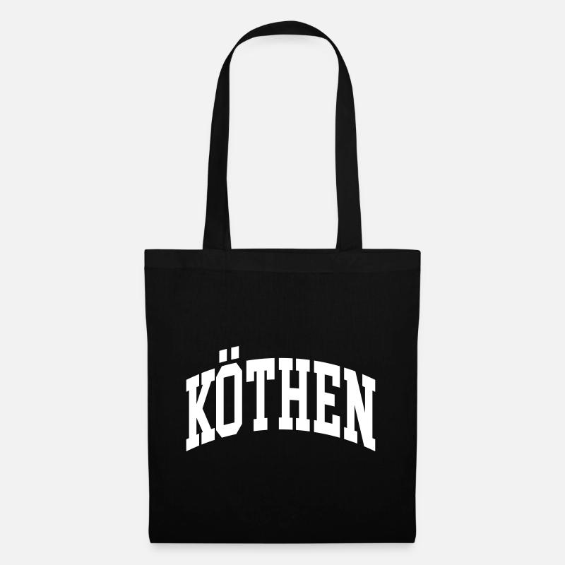 Köthen - Stoffbeutel - Schwarz