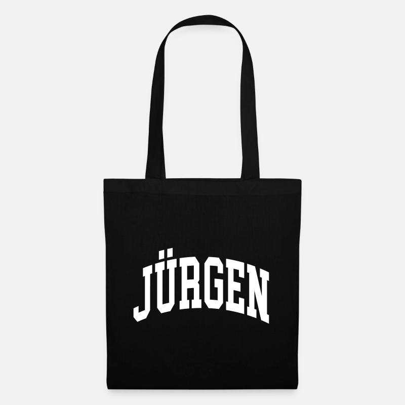 Jürgen - Stoffbeutel - Schwarz