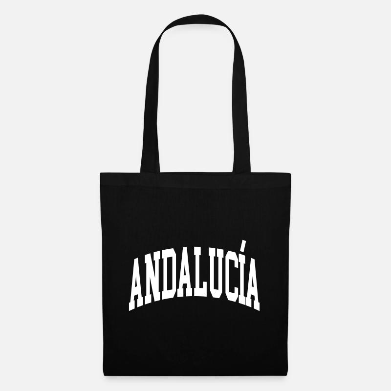 Andalucía - Stoffbeutel - Schwarz