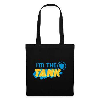 I'm the Tank (lettering) - Tote Bag - black - Front