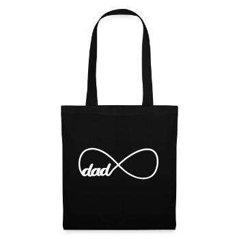 dad forever - Tote Bag - black - Front