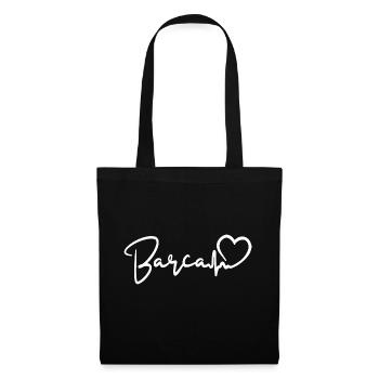 Barca Heartbeat Spain Barcelona - Tote Bag - black - Front