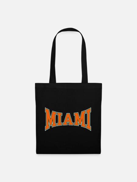 Miami - Stoffbeutel - Schwarz