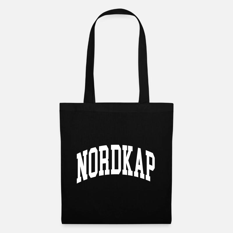 Nordkap - Stoffbeutel - Schwarz