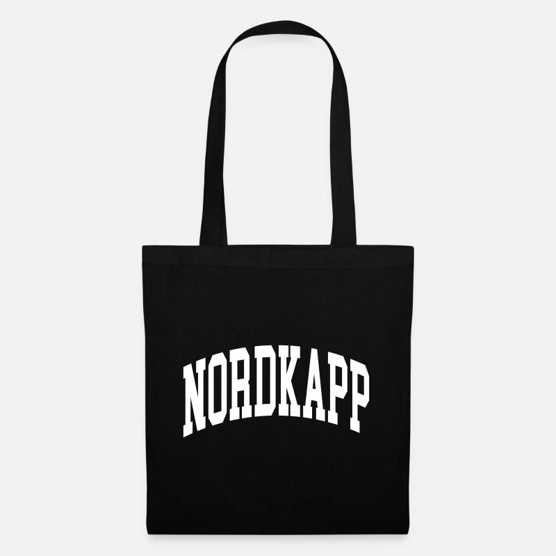 Nordkapp - Stoffbeutel - Schwarz