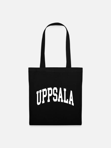 Uppsala - Stoffbeutel - Schwarz