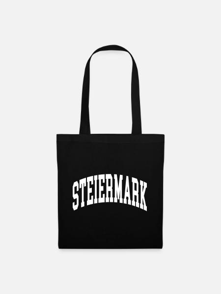 Steiermark - Stoffbeutel - Schwarz