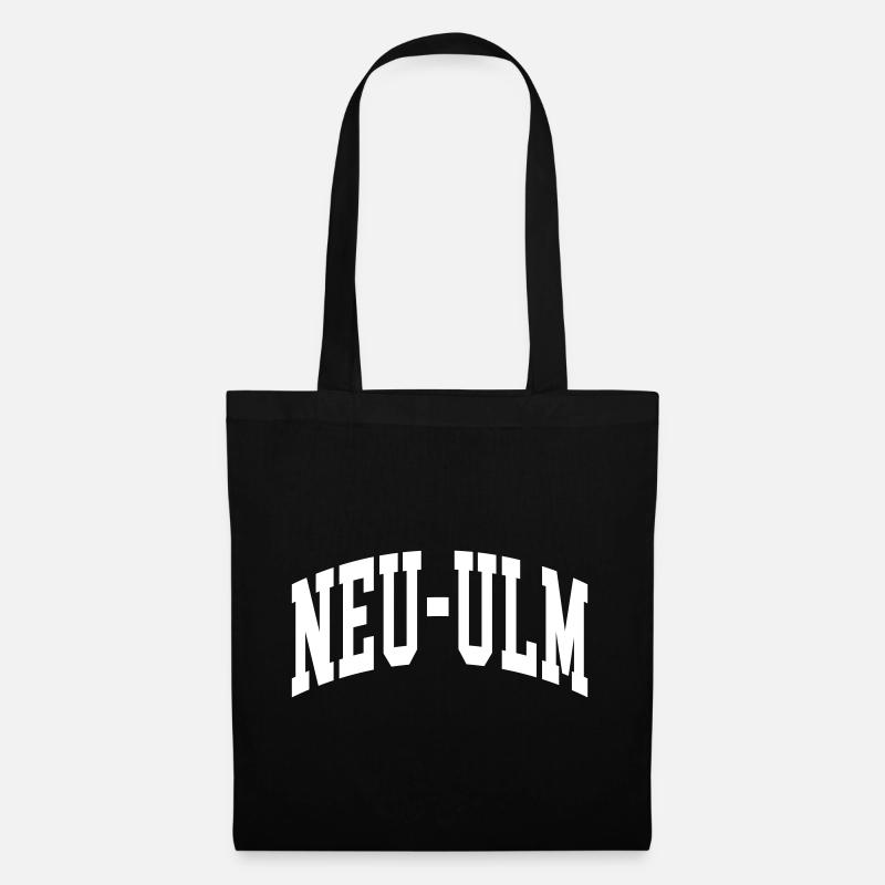 Neu-Ulm - Stoffbeutel - Schwarz