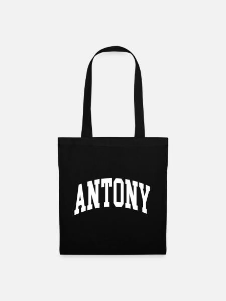 Antony - Stoffbeutel - Schwarz